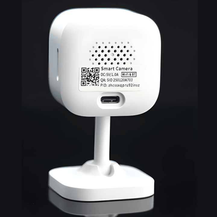 Netra S8 Smart WiFi Security Camera back view