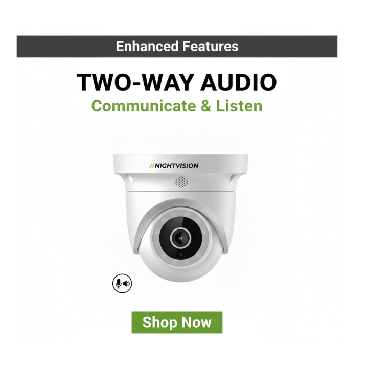 Best security camera with two-way