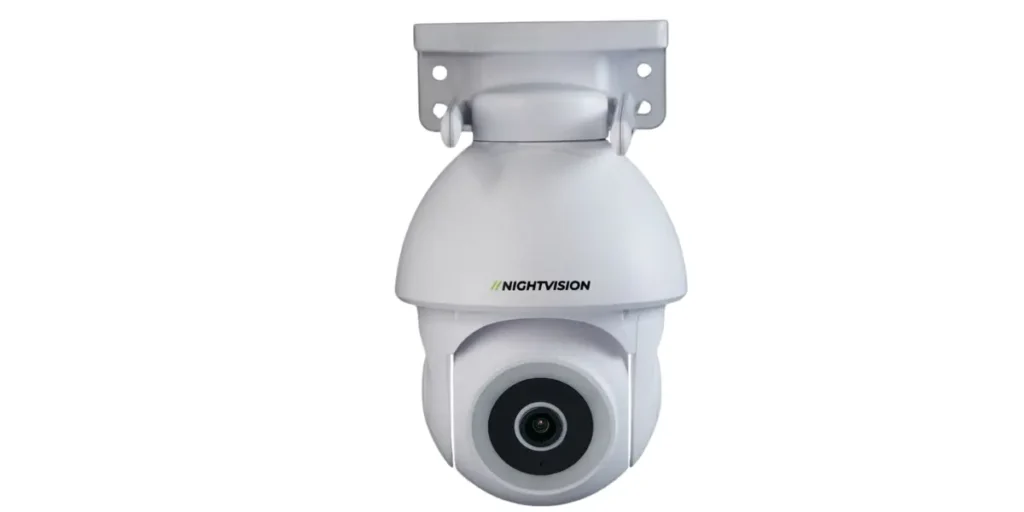 Night vision CCTV camera compatible with smartphone, PC, and TV